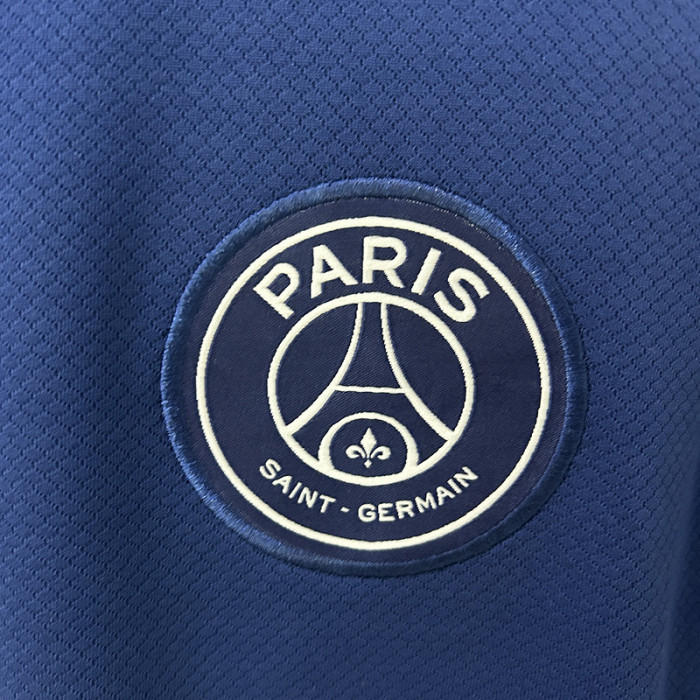 Fan Version 2024-2025 PSG 4th Away Blue Soccer Jersey Paris Football Maillot