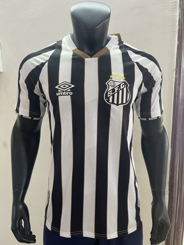 Player Version 2024-2025 Santos Home Soccer Jersey Football Shirt