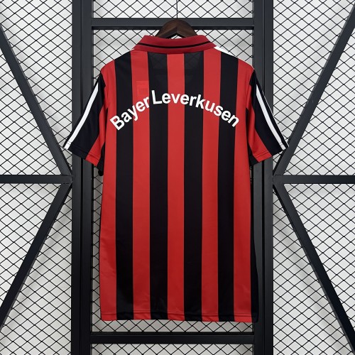Retro Jersey 2001-2002 Bayer 04 Leverkusen Home Soccer Jersey Football Shirt