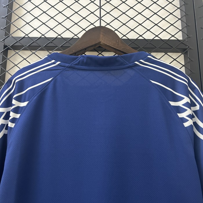Fan Version 2024-2025 PSG 4th Away Blue Soccer Jersey Paris Football Maillot