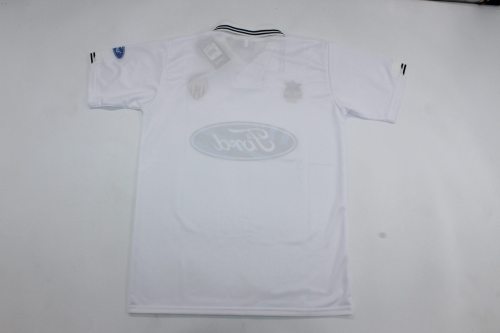 Retro Jersey 1995-1996 Valencia Home Soccer Jersey Vintage Football Shirt