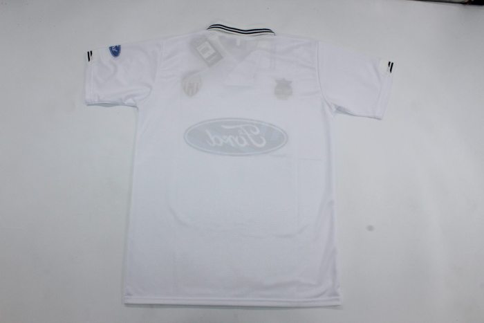 Retro Jersey 1995-1996 Valencia Home Soccer Jersey Vintage Football Shirt
