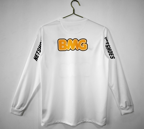 Long Sleeve Retro Jersey 2012-2013 Santos Home Soccer Jersey Vintage Football Shirt