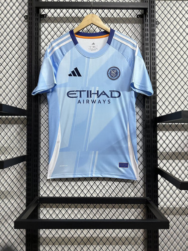 Fan Version 2025-2026 New York City Home Soccer Jersey Football Shirt