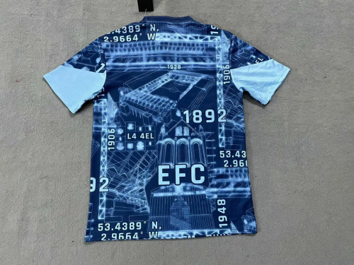 Fan Version 2024-2025 Everton Blue Special Edition Soccer Jersey Football Shirt
