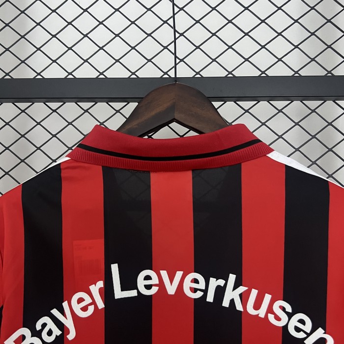 Retro Jersey 2001-2002 Bayer 04 Leverkusen Home Soccer Jersey Football Shirt