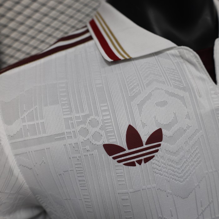 Player Version 2025-2026 Arsenal White Footbal Shirt Soccer Jersey