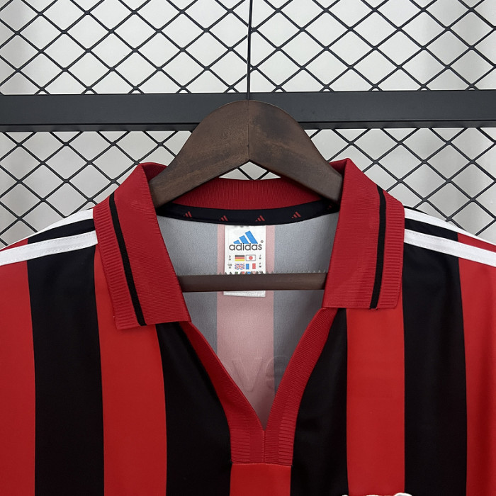 Retro Jersey 2001-2002 Bayer 04 Leverkusen Home Soccer Jersey Football Shirt