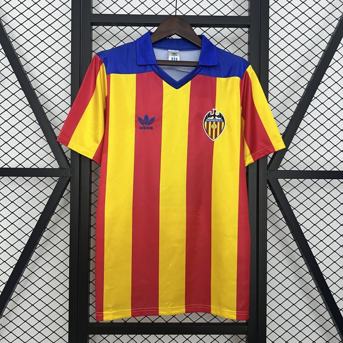 Retro Jersey 1980-1982 Valencia Away Soccer Jersey Vintage Football Shirt