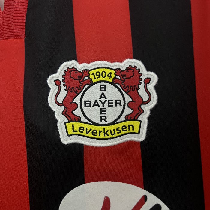 Retro Jersey 2001-2002 Bayer 04 Leverkusen Home Soccer Jersey Football Shirt