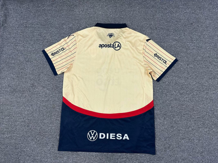 Fan Version 2025-2026 Cerro Porteño Away Soccer Jersey Football Shirt