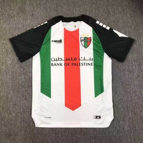 Fans Version 2025-2026 Club Deportivo Palestino White Soccer Jersey