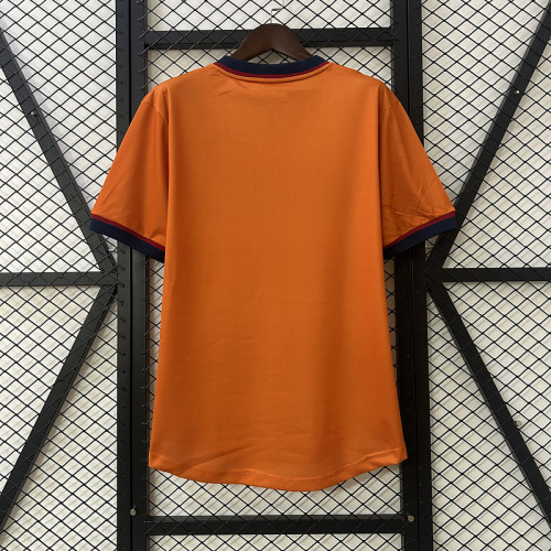 Retro Jersey 1998-2000 Barcelona Third Away Orange Soccer Jersey Vintage Football Shirt
