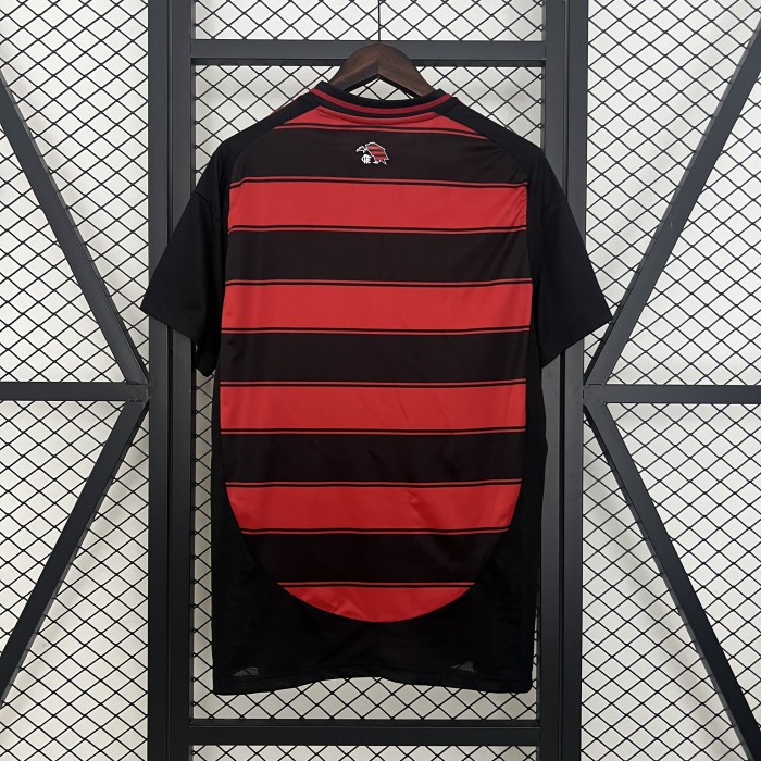 Fan Version 2025-2026 Flamengo Home Soccer Jersey Football Shirt