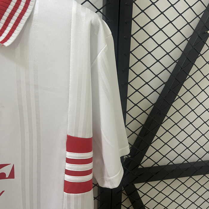 Retro Jersey 1997-1999 SL Benfica Away White Soccer Jersey Vintage Football Shirt