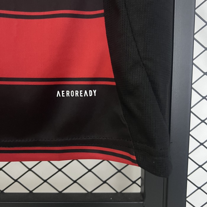 Fan Version 2025-2026 Flamengo Home Soccer Jersey Football Shirt