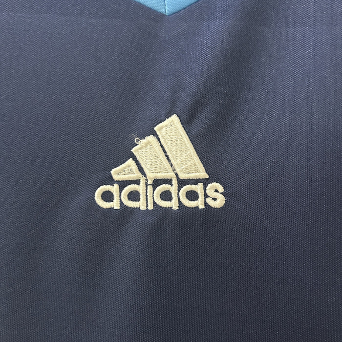 Retro Jersey 2010-2011 Schalke 04 Away Dark Blue Soccer Jersey Vintage Football Shirt