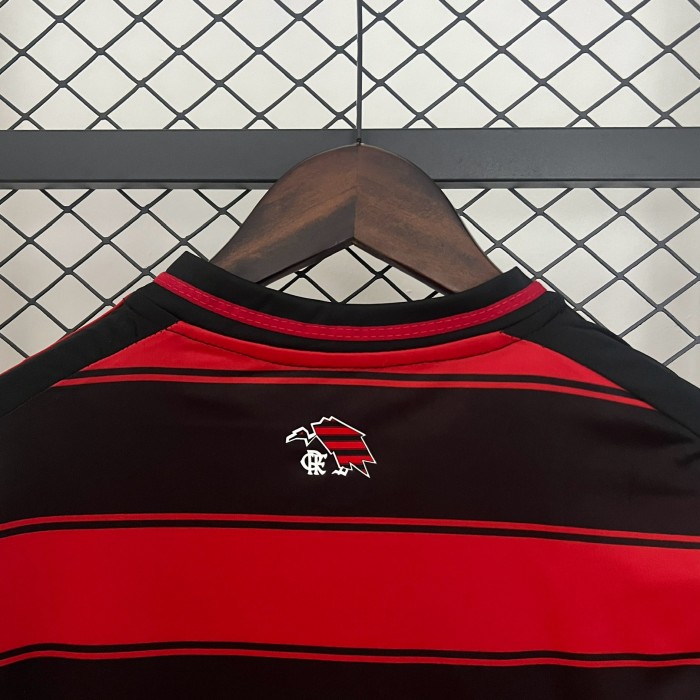 Fan Version 2025-2026 Flamengo Home Soccer Jersey Football Shirt