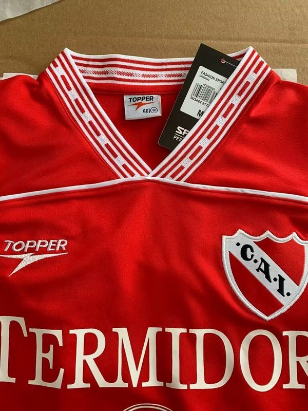 Retro Jersey 1998-2000 Atlético Independiente Home Soccer Jersey Men's Football Shirt