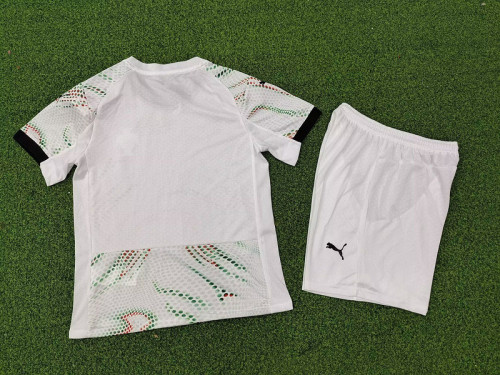 Player Version Youth Uniform Kids Kit Portugal 2025 Away Soccer Jersey Shorts Child Football Set