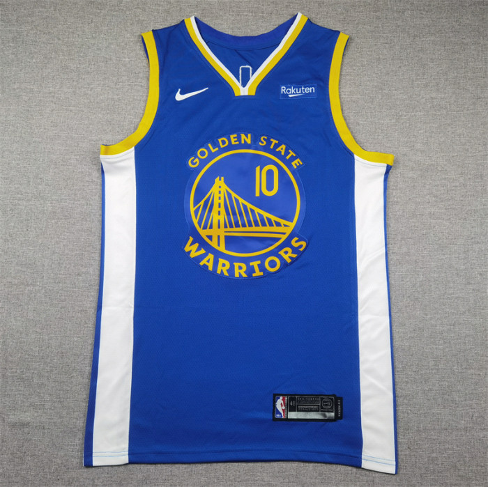 Warriors 10 BUTLER III NBA Jersey Blue Basketball Shirt