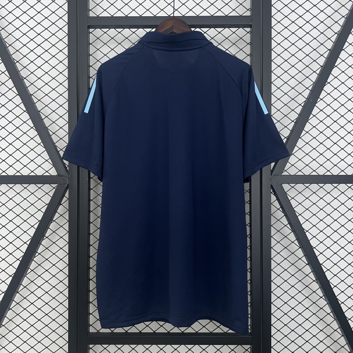 2025-2026 Flamengo Dark Blue Soccer Polo Football Polo