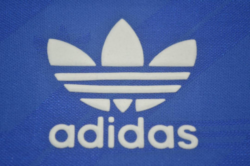 Retro Jersey Long Sleeve 1986-1988 Manchester United Third Away Blue Soccer Jersey Vintage Football Shirt