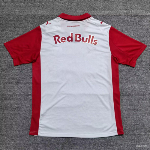 Fans Version 2025-2026 Red Bull Salzburg Home Soccer Jersey Football Shirt