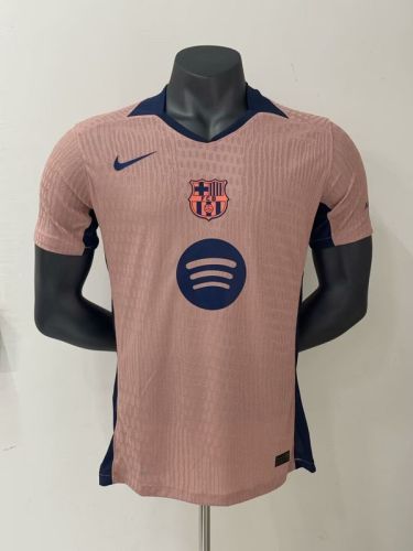 Barca Camisetas de Futbol Player Version 2024-2025 Barcelona Third Away Soccer Jersey