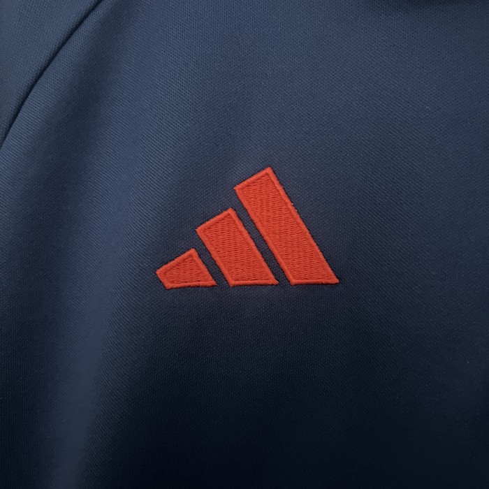 2025-2026 Flamengo Dark Blue Soccer Polo Football Polo