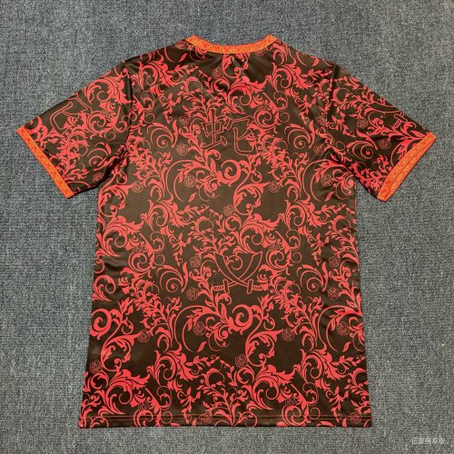 Fan Version 2025-2026 Sheffield United Black/Orange Snake Year Souvenir Soccer Jersey Football Shirt