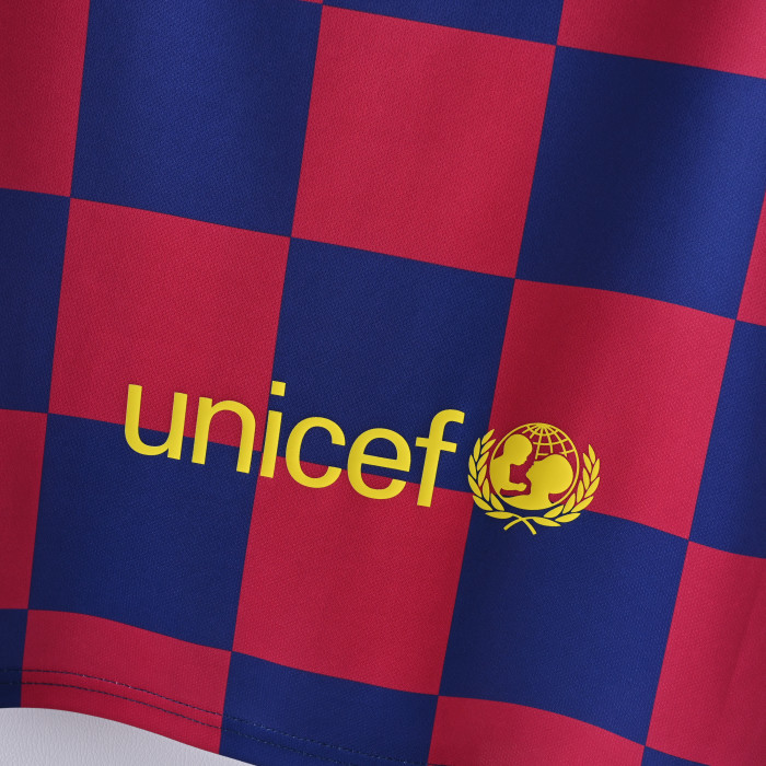 Retro Jersey 2019-2020 Barcelona Home Soccer Jersey Vintage Football Shirt