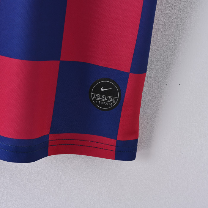 Retro Jersey 2019-2020 Barcelona Home Soccer Jersey Vintage Football Shirt