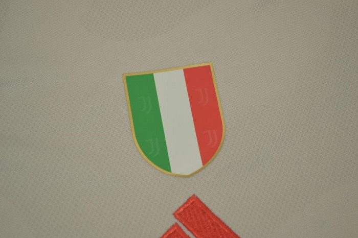with Scudetto+Serie A Patch Retro Jersey 2019-2020 Juventus Away Grey Soccer Jersey Vintage Maillot de Foot