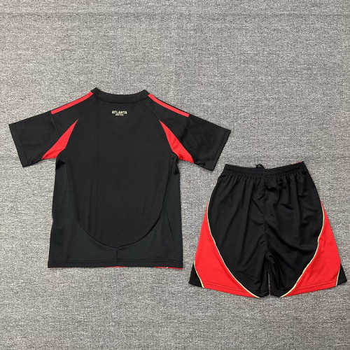Youth Uniform Kids Kit 2025-2026 Atlanta United Home Soccer Jersey Shorts Child Football Set