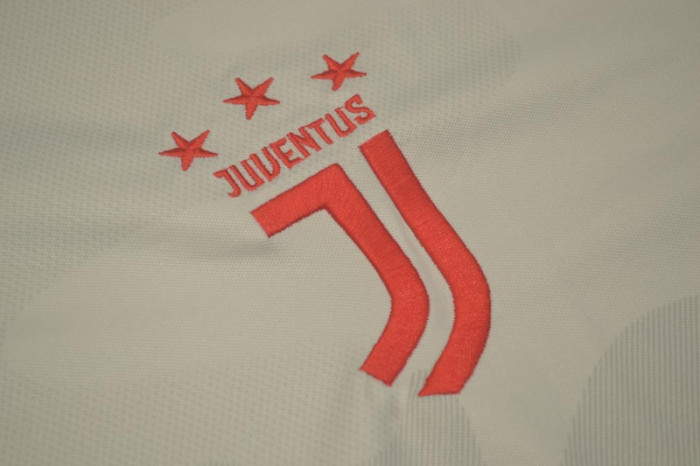 with Scudetto+Serie A Patch Retro Jersey 2019-2020 Juventus Away Grey Soccer Jersey Vintage Maillot de Foot