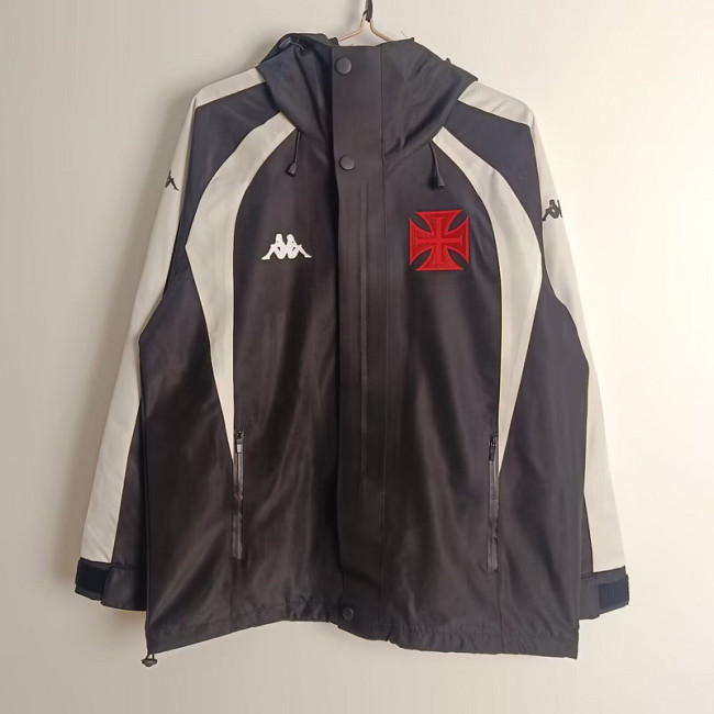 2025 Vasco Da Gama Black Soccer Windbreaker Jacket Football Jacket
