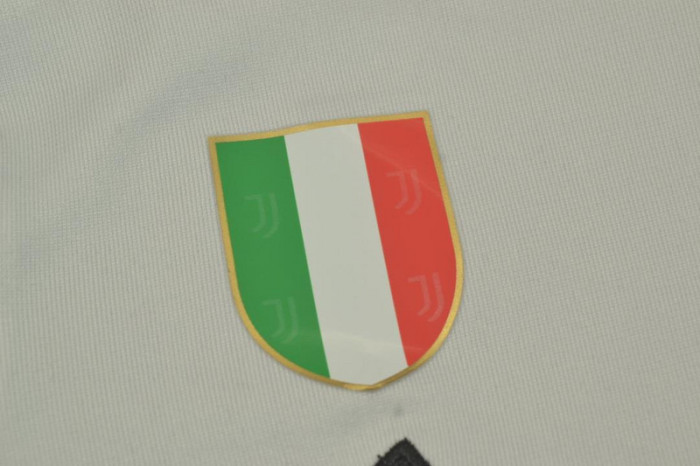 with Scudetto+Serie A Patch Retro Jersey 2019-2020 Juventus Home Soccer Jersey Vintage Maillot de Foot