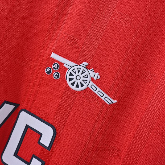 Retro Jersey 1988-1990 Arsenal Home Soccer Jersey Vintage Football Shirt