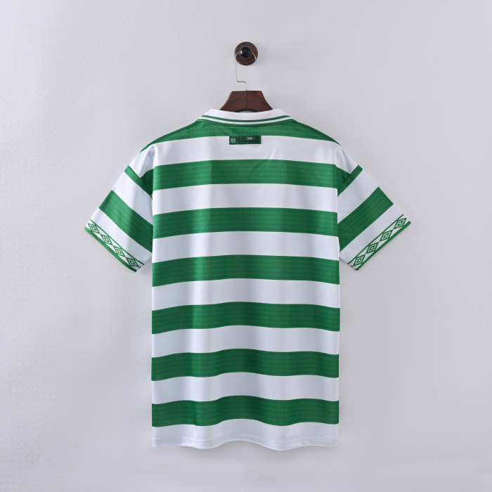 Retro Jersey 1997-1999 Celtic Home Soccer Jersey Vintage Football Shirt