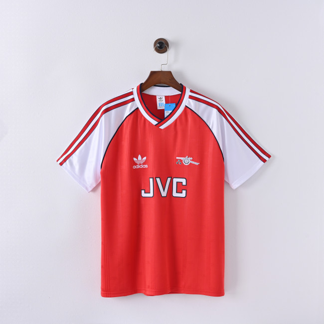 Retro Jersey 1988-1990 Arsenal Home Soccer Jersey Vintage Football Shirt