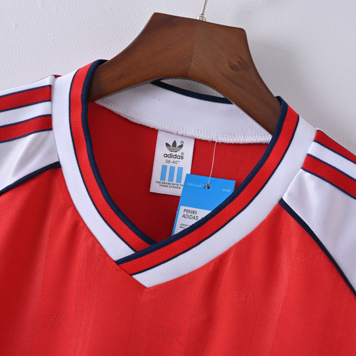 Retro Jersey 1988-1990 Arsenal Home Soccer Jersey Vintage Football Shirt