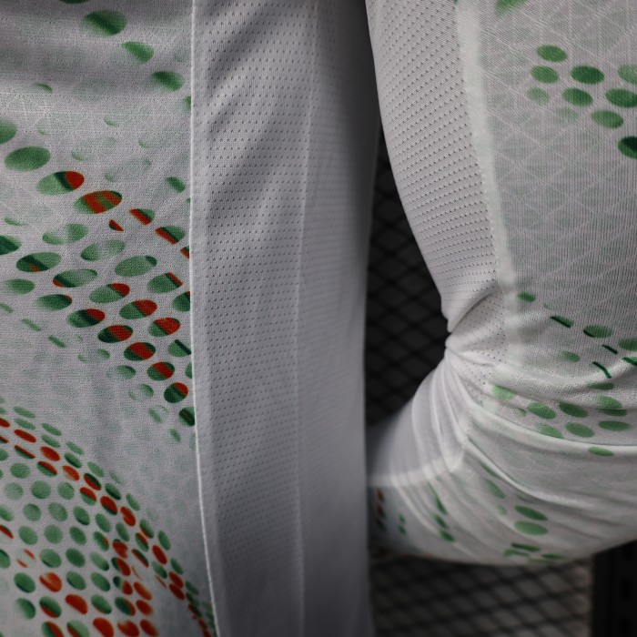 Long Sleeve Player Version 2025 Portugal Away Soccer Jersey Football Shirt