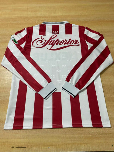 Long Sleeve Retro Jersey 1994-1995 Chivas Home Soccer Jersey Vintage Football Shirt
