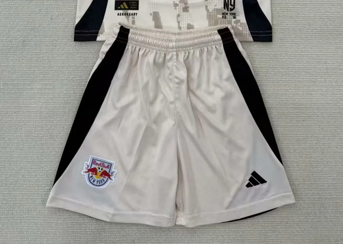 Fan Version 2025-2026 New York Red Bulls Away Soccer Shorts Football Shorts
