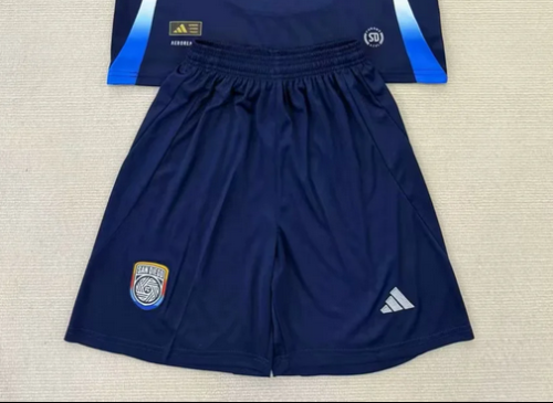 Fan Version 2025-2026 San Diego Home Soccer Shorts Football Shorts