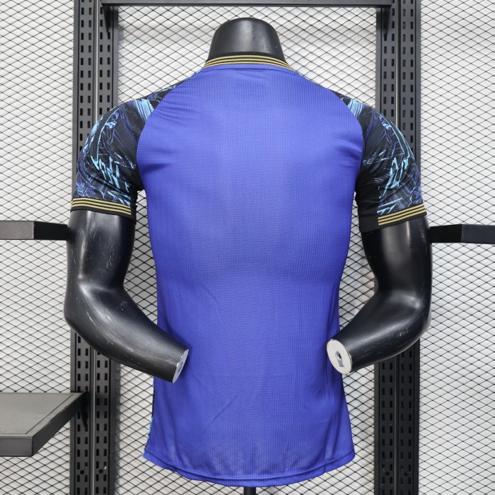 Y-3 Player Version Japan 2025 Blue Special Edition Soccer Jersey Football Shirt