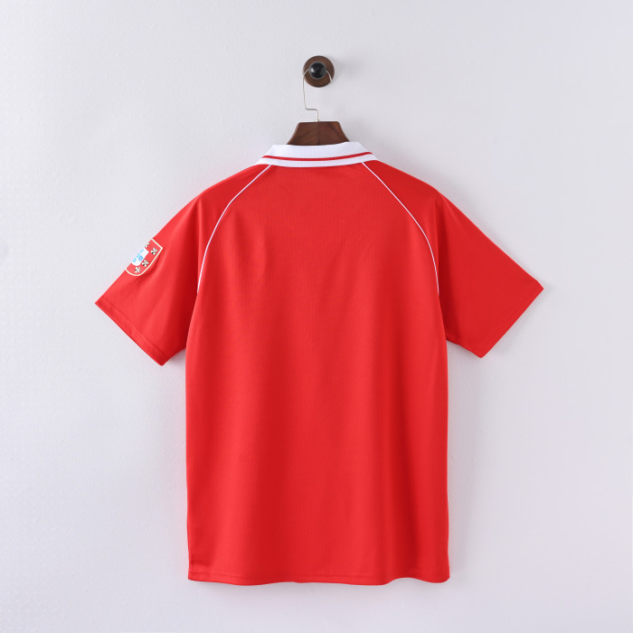 Retro Jersey 1994-1995 SL Benfica Home Soccer Jersey Vintage Football Shirt