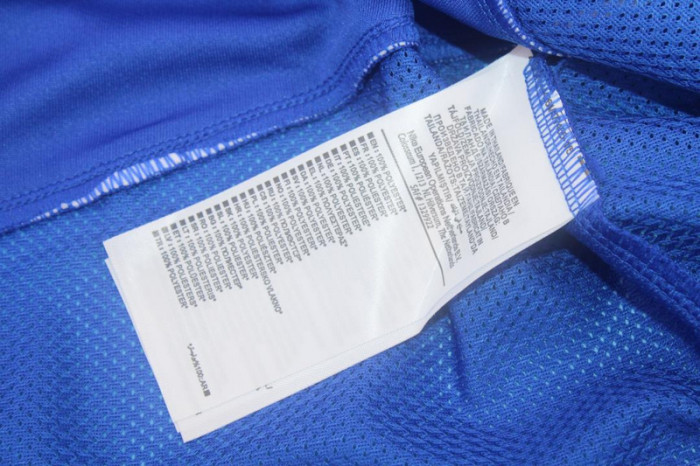 with Patch Retro Jersey 2004 Brazil Away Blue Soccer Jersey Vintage Brasil Camisetas de Futbol