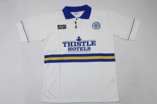 Retro Jersey 1993-1995 Leeds United Home Soccer Jersey Vintage Football Shirt